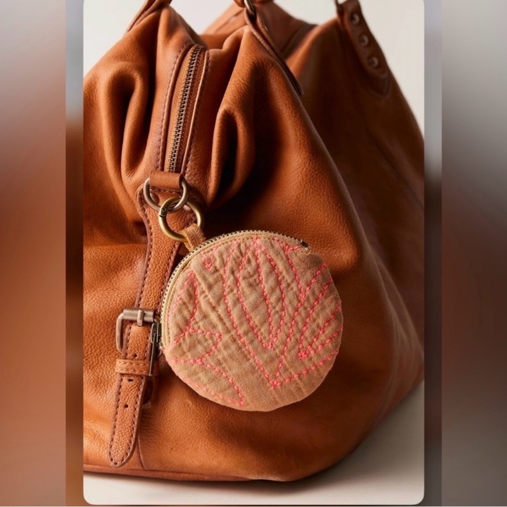 NWT Free People One Upcycled Circle Pouch